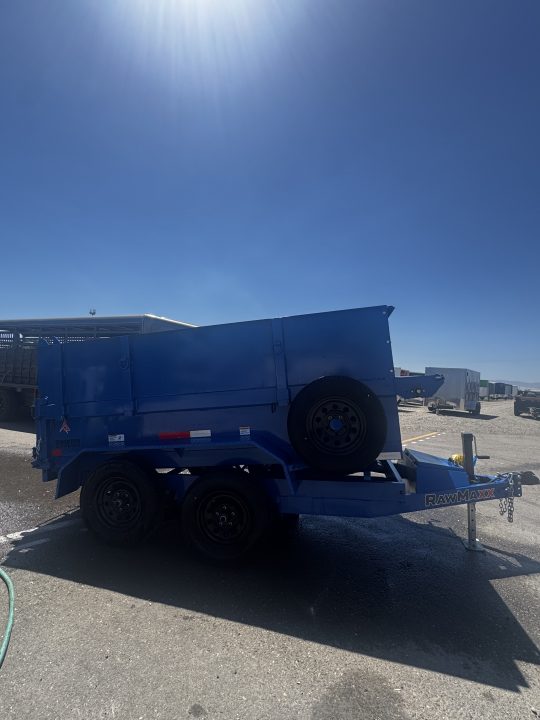 New 2026 RawMaxx DUMP-TDM T7124 Dump Trailer