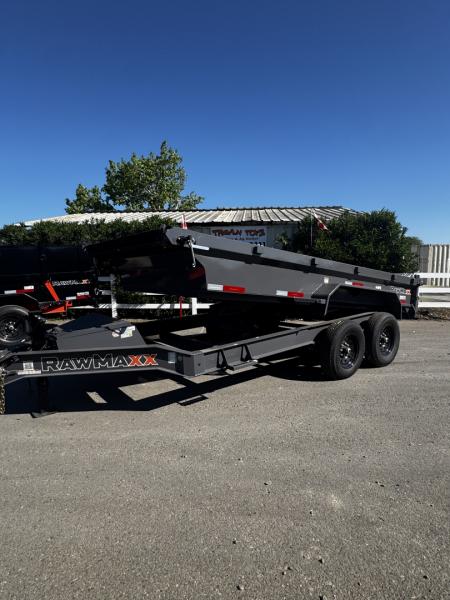 New 2026 RawMaxx DUMP-TDM T7144 Dump Trailer