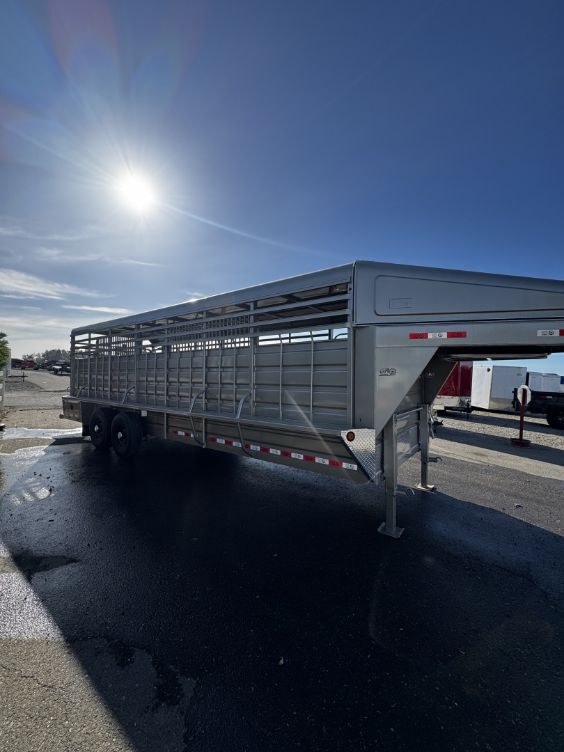 New 2026 GR Trailers STOCK-GN T7163 Stock / Stock Combo Trailer