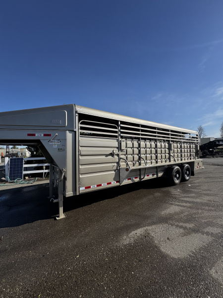 New 2026 GR Trailers STOCK-GN T7163 Stock / Stock Combo Trailer