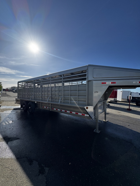 New 2026 GR Trailers STOCK-GN T7163 Stock / Stock Combo Trailer
