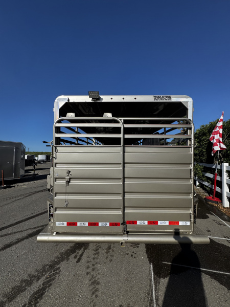 New 2026 GR Trailers STOCK-GN T7163 Stock / Stock Combo Trailer