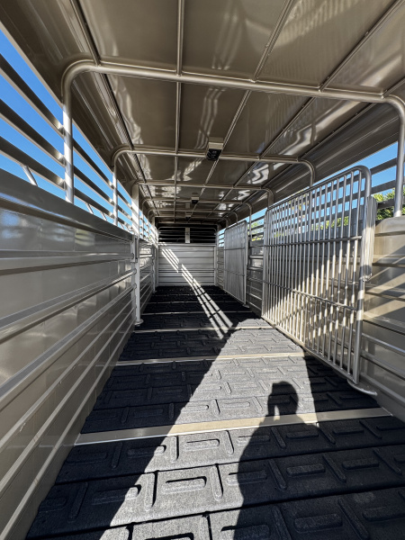 New 2026 GR Trailers STOCK-GN T7163 Stock / Stock Combo Trailer