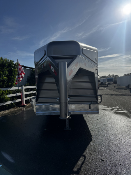 New 2026 GR Trailers STOCK-GN T7164 Stock / Stock Combo Trailer