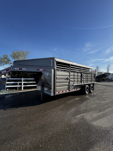 New 2026 GR Trailers STOCK-GN T7164 Stock / Stock Combo Trailer