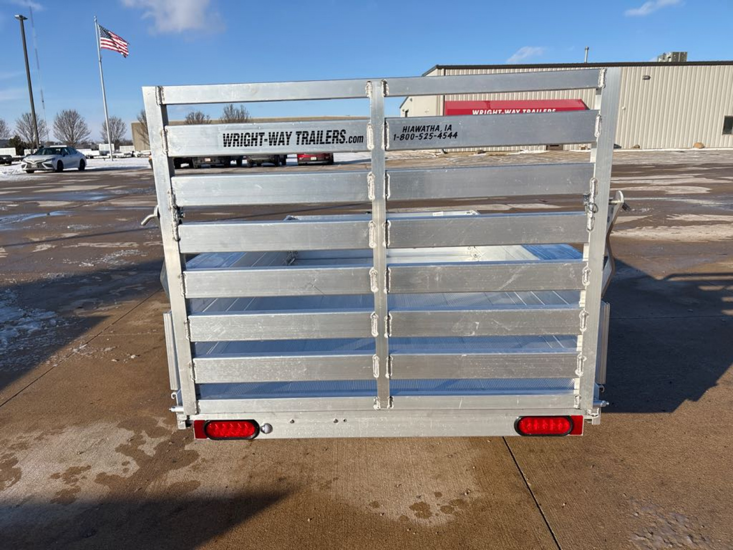 New 2027 Aluma 548ESA-S-TG Utility Trailer