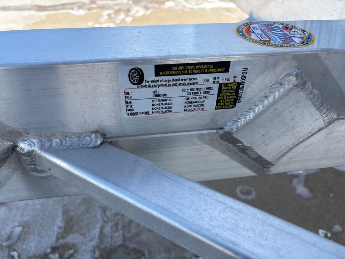 New 2027 Aluma 548ESA-S-TG Utility Trailer