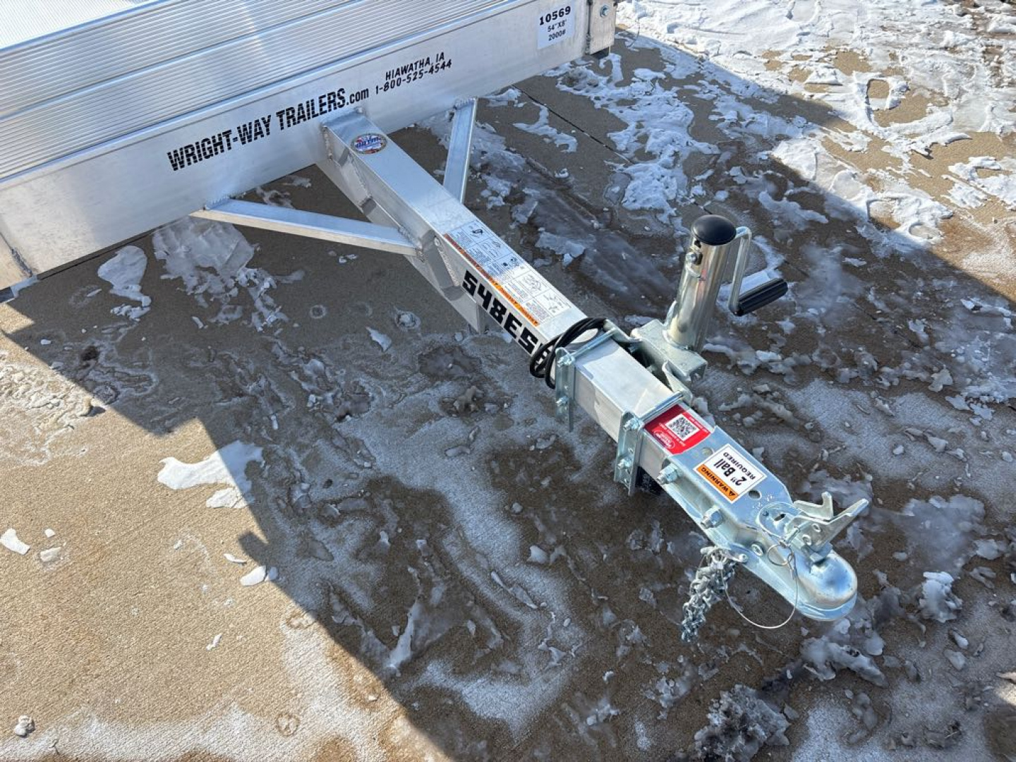 New 2027 Aluma 548ESA-S-TG Utility Trailer