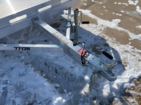 New 2027 Aluma 7712H-S-TG Utility Trailer