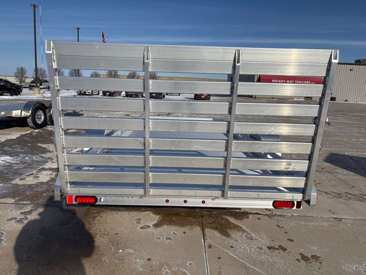 New 2026 Aluma 7814S-TG Utility Trailer