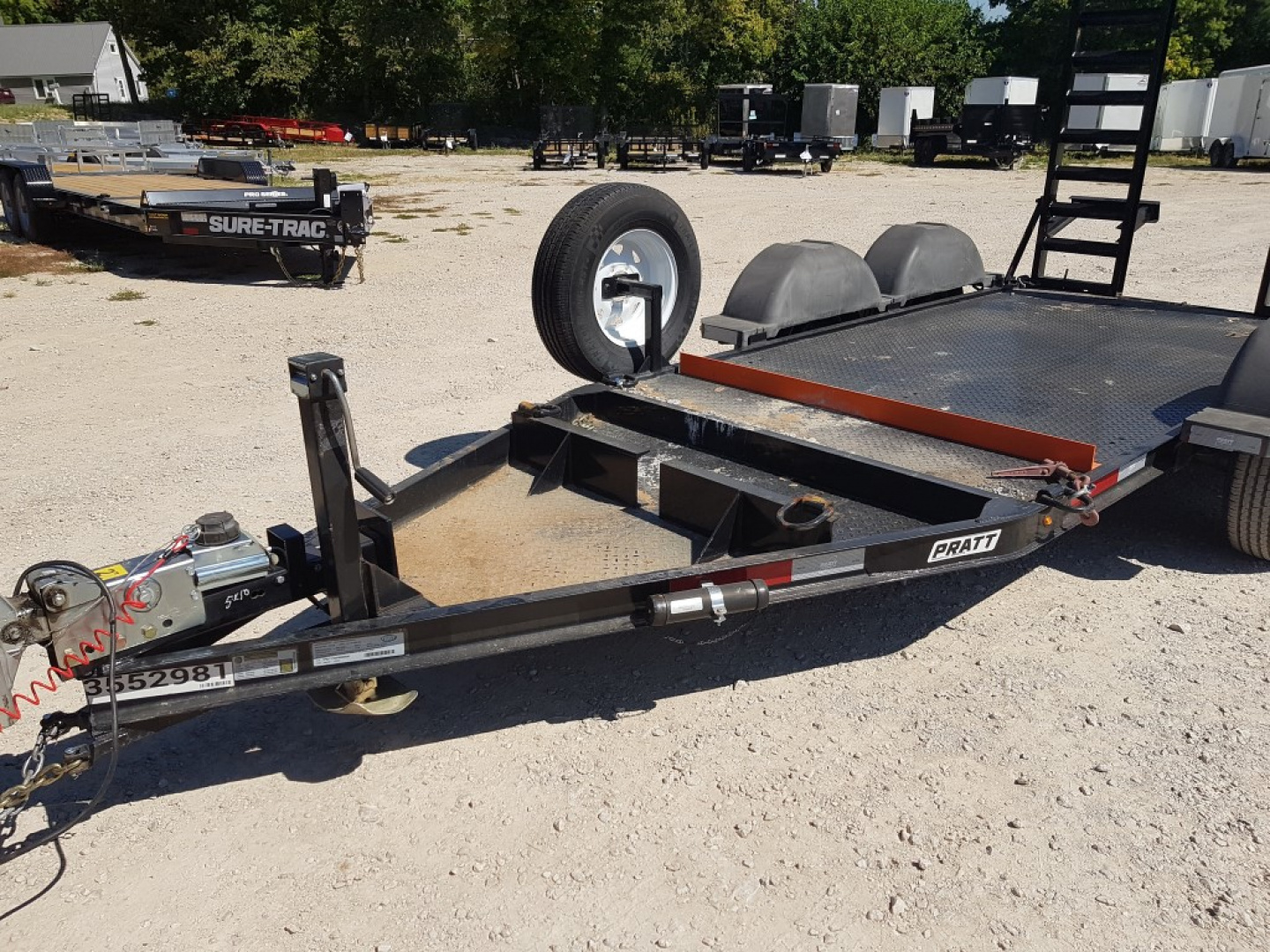 Used 2023 Homemade 60 x 10 Trencher / Equipment Trailer