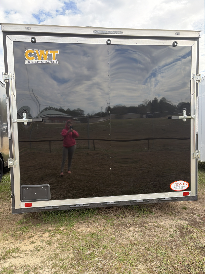 New 2026 Covered Wagon Trailers 8.5X24 10K Carhauler Cargo / Enclosed Trailer