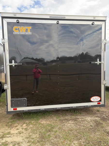 New 2026 Covered Wagon Trailers 8.5X24 10K Carhauler Cargo / Enclosed Trailer