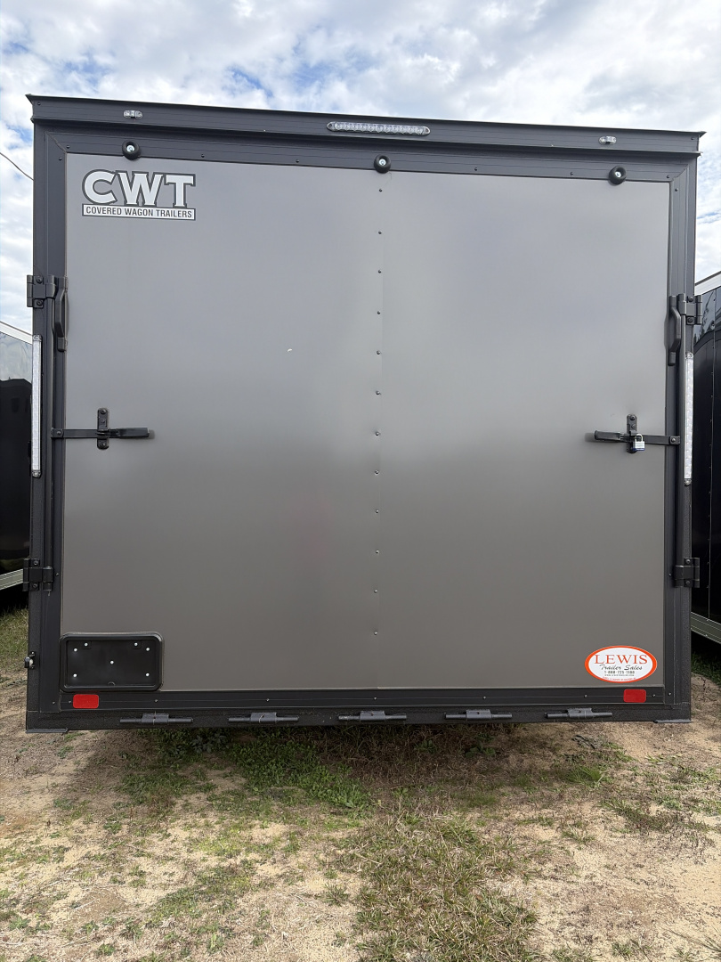 New 2026 Covered Wagon Trailers 8.5X24 10K Carhauler Cargo / Enclosed Trailer