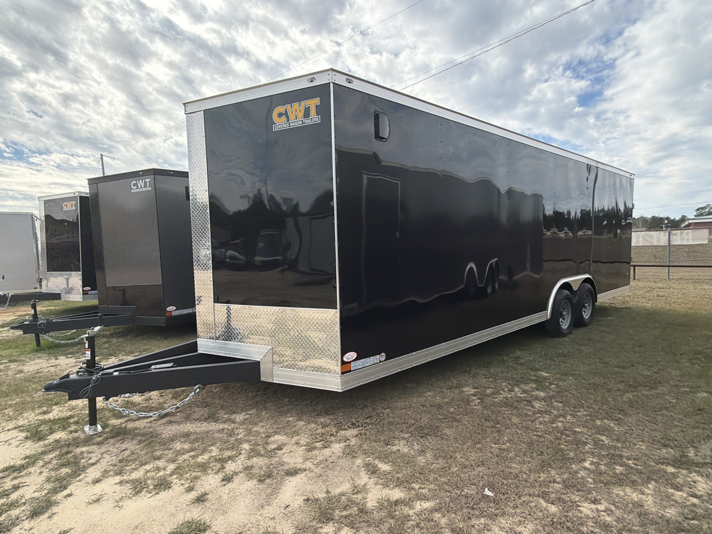 New 2026 Covered Wagon Trailers 8.5X24 10K Carhauler Cargo / Enclosed Trailer