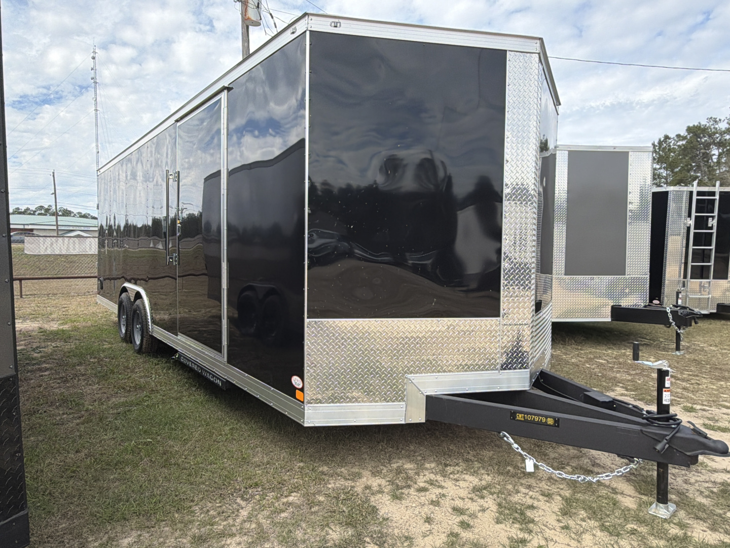 New 2026 Covered Wagon Trailers 8.5X24 10K Carhauler Cargo / Enclosed Trailer