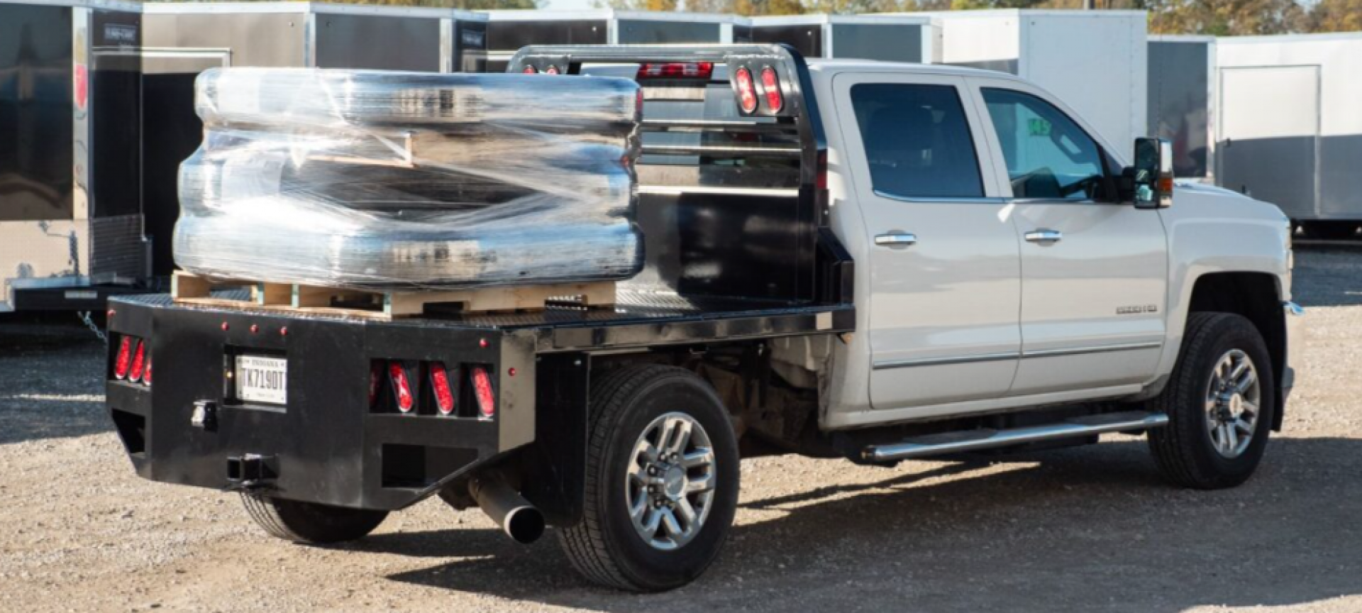 New 2026 CAM Superline 84 x 102 Single Wheel 8' Flat Bed