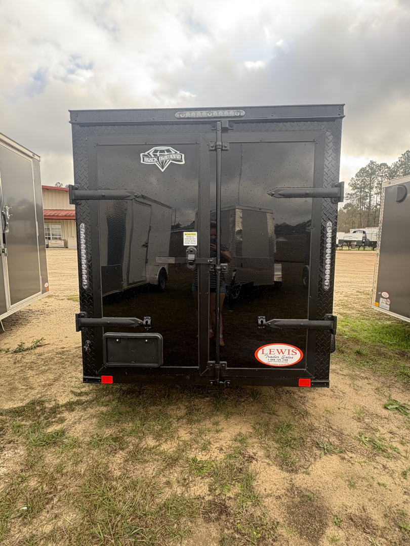 New 2026 Diamond Cargo 5X8 Single Axle Cargo / Enclosed Trailer With Rear Double Doors
