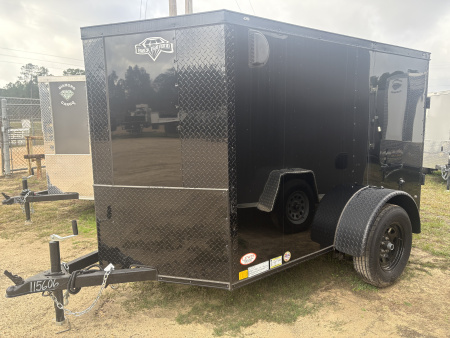 New 2026 Diamond Cargo 5X8 Single Axle Cargo / Enclosed Trailer With Rear Double Doors