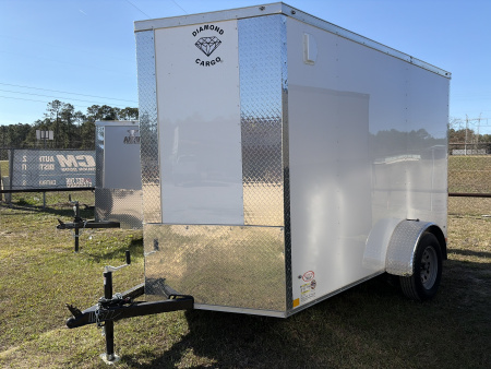 New 2026 Diamond Cargo 6X10 Single Axle Cargo / Enclosed Trailer
