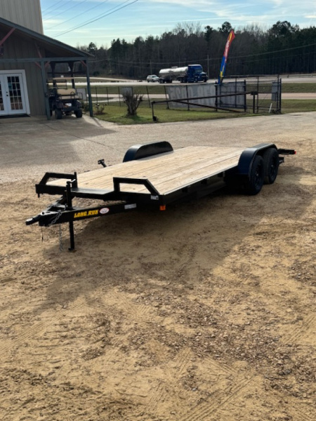 New 2026 Long Run Trailers 7X20 Car Hauler W/ Winch Plate & Slide in Ramps