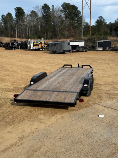 New 2026 Long Run Trailers 7X20 Car Hauler W/ Winch Plate & Slide in Ramps