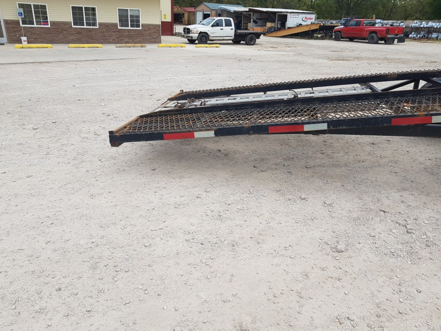 Used 2022 Kaufman Trailers 90" x 50' Slant 20000# GVW Specialty Trailer