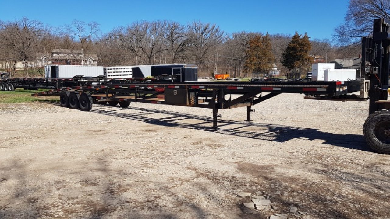 Used 2022 Kaufman Trailers 90" x 50' Slant 20000# GVW Specialty Trailer