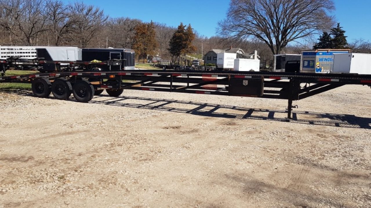 Used 2022 Kaufman Trailers 90" x 50' Slant 20000# GVW Specialty Trailer