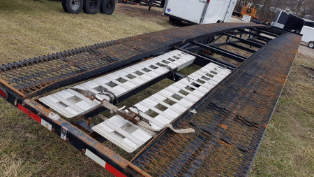 Used 2022 Kaufman Trailers 90" x 50' Slant 20000# GVW Specialty Trailer