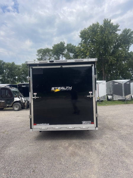 Used Pre-Owned 2025 Stealth Trailers 7.5x16 Aluminum Enclosed Cargo / Enclosed Trailer