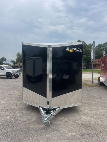 Used Pre-Owned 2025 Stealth Trailers 7.5x16 Aluminum Enclosed Cargo / Enclosed Trailer