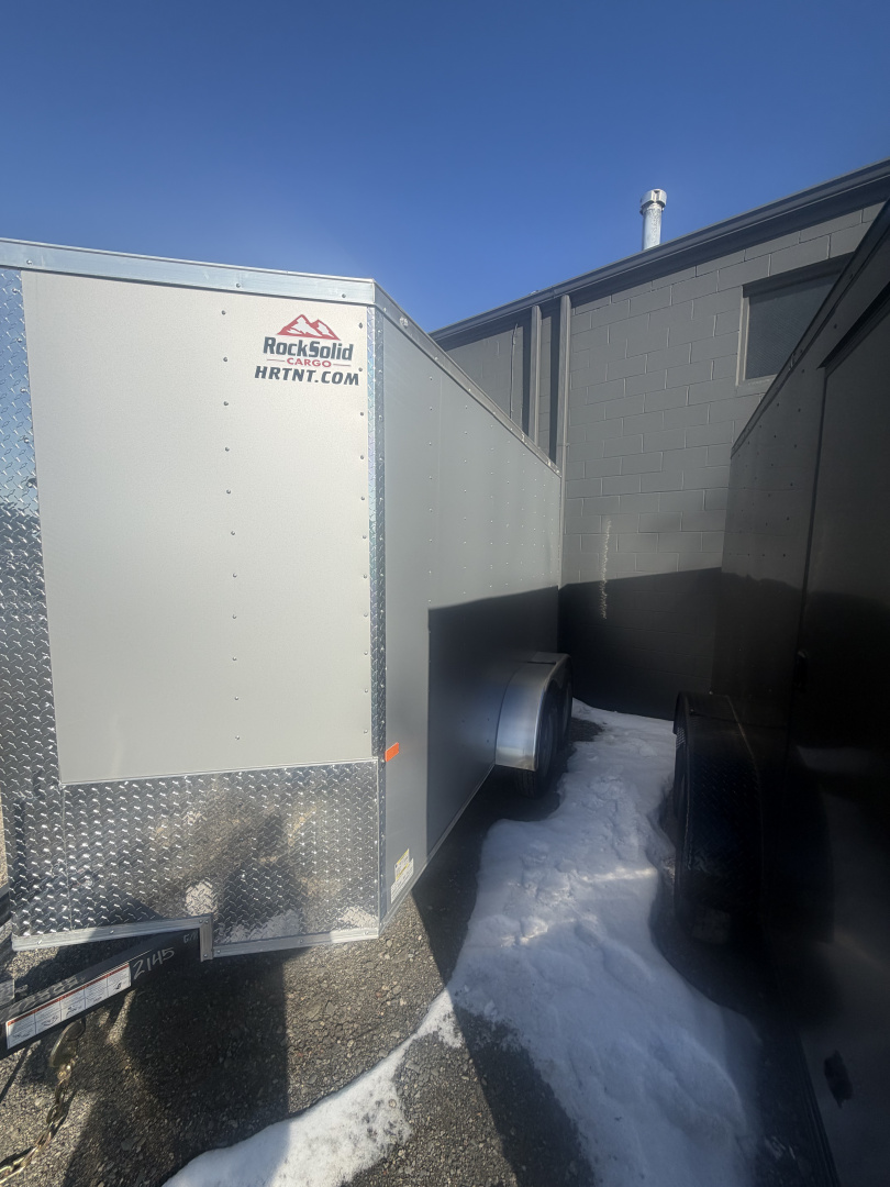 New 2026 Rock Solid Cargo 6 X 12 TA- 3500 LB Cargo / Enclosed Trailer