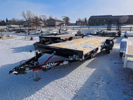 New 2026 H&H Trailers 82 x 24 Manual Tilt Speed Loader with 9,990 lb. GVWR