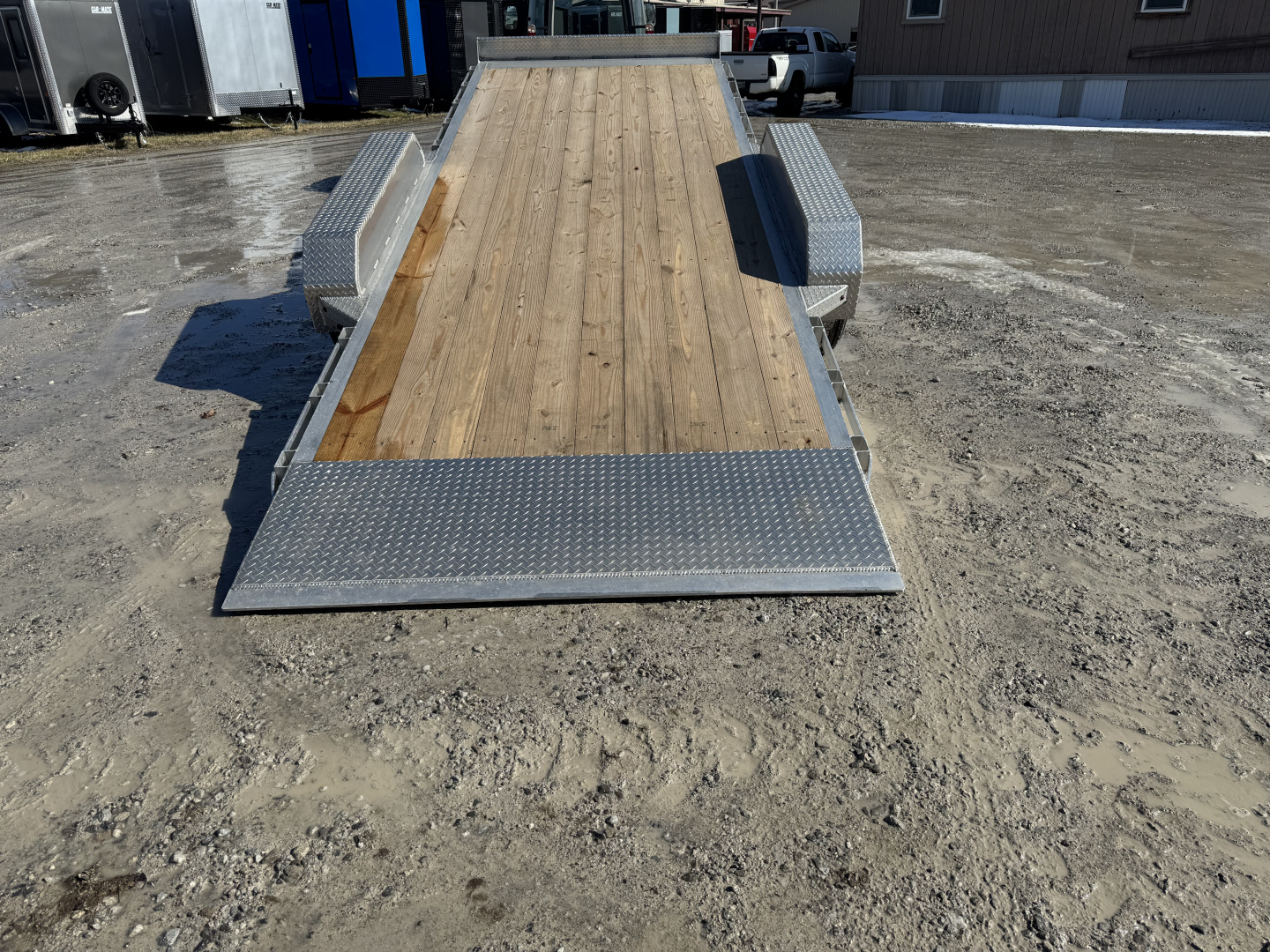 New 2026 NORDTEK 82X20 Tilt Trailer 14K Hyd Jack w/Remote