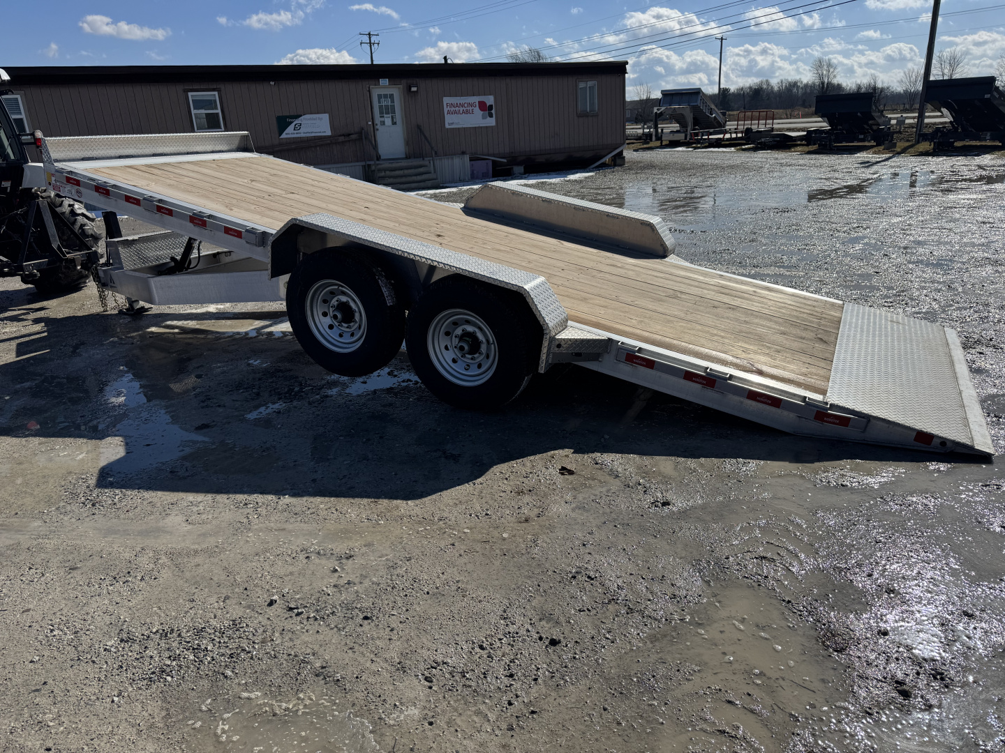 New 2026 NORDTEK 82X20 Tilt Trailer 14K Hyd Jack w/Remote