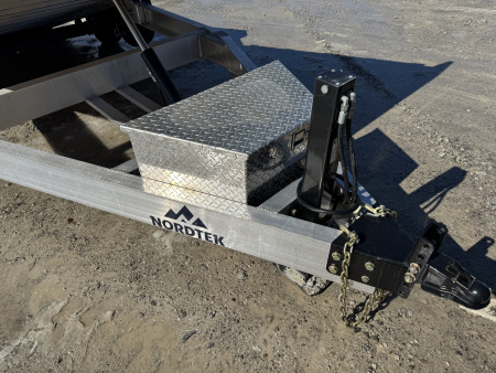 New 2026 NORDTEK 82X20 Tilt Trailer 14K Hyd Jack w/Remote