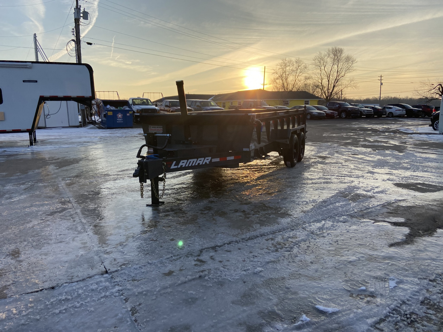 New 83" X 16' DT - 14K Telescopic Dump