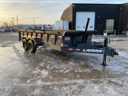 New 83" X 16' DT - 14K Telescopic Dump