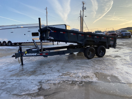 New 83" X 16' DT - 14K Telescopic Dump