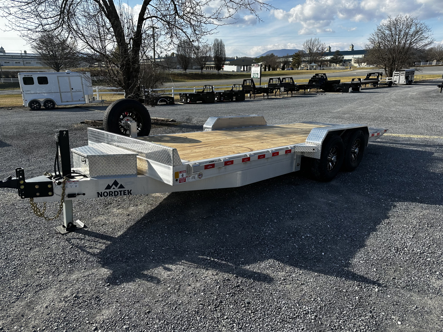 New 2026 Nordtek 82x20 Equipment Trailer
