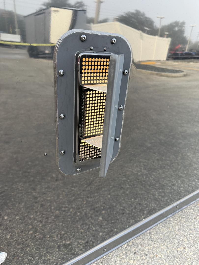 Used 2025 Rock Solid Cargo 8.5x28 10K Black Out Package Rear Ramp Door Car Hauler