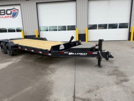 New 2026 Hillcrest Deep Charcoal 83"x19'+3' 17.6k I-Beam Equipment Trailer
