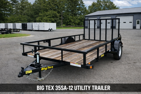 New 2026 Big Tex Trailers 35SA-12 Utility Trailer