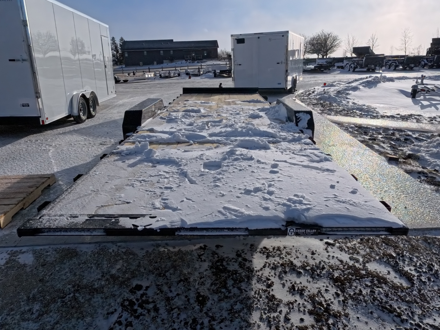 New 2026 H&H 82 x 24 Electric Tilt Speed Loader with 14K GVWR