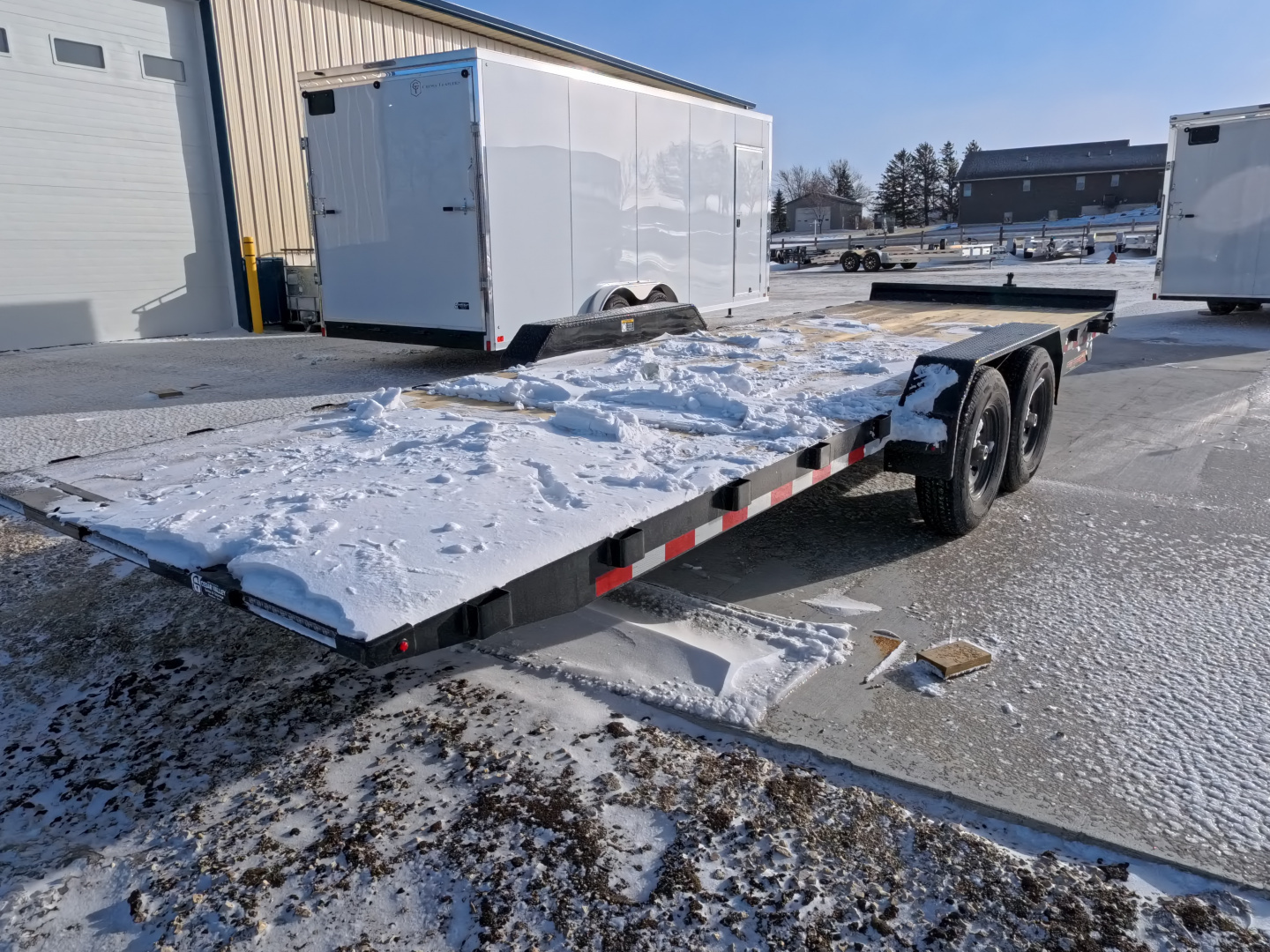 New 2026 H&H 82 x 24 Electric Tilt Speed Loader with 14K GVWR