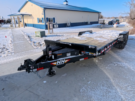 New 2026 H&H 82 x 24 Electric Tilt Speed Loader with 14K GVWR