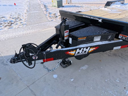 New 2026 H&H 82 x 24 Electric Tilt Speed Loader with 14K GVWR