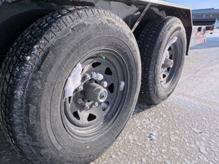 New 2026 H&H 82 x 24 Electric Tilt Speed Loader with 14K GVWR