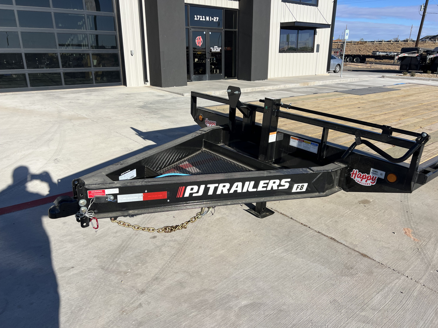 New 2026 PJ 102"x20' BP 8" I-Beam Deckover Trailer – F8
